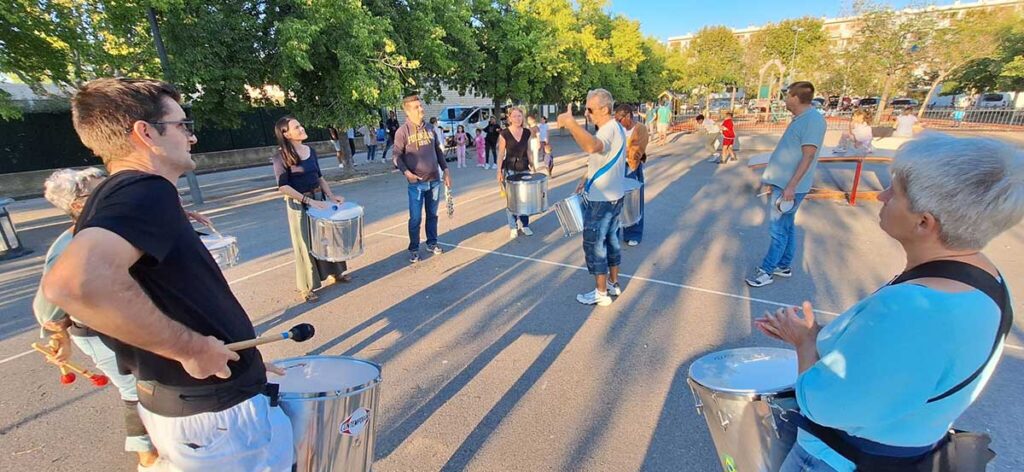 2025 berre ateliers gratuits batucada