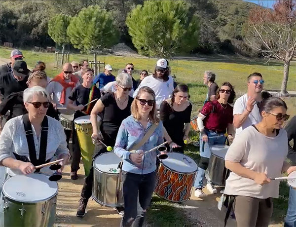 Répétitions batucada Zou Maï Barouf